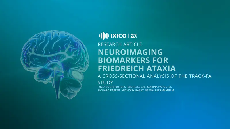 Neuroimaging Biomarkers for Friedreich Ataxia 1